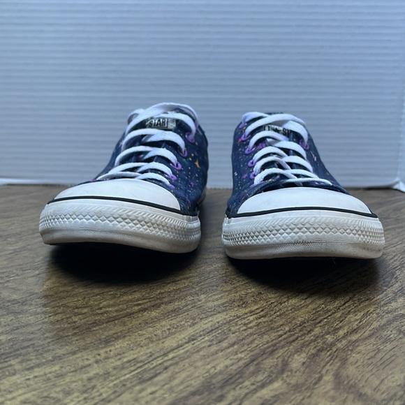 Converse All Star Blue Star Constellation Polka Dot Low Top Sneakers Size 6 - Picture 6 of 13